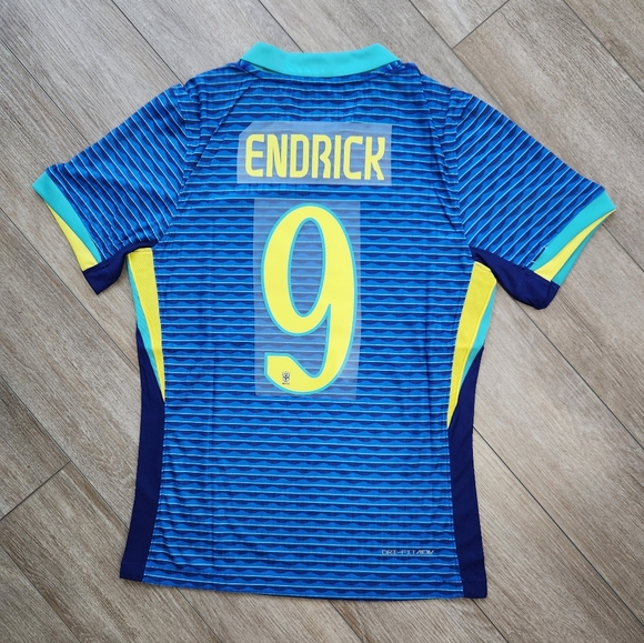 Jersey Team Brasil 2024 Away Copa America Endrick#9 - Picture 1 of 7